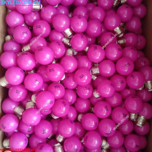 Đèn led bóng chanh nháy đủ màu DSY 10