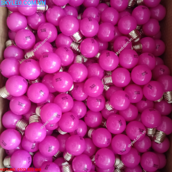 Đèn led bóng chanh nháy đủ màu DSY 5