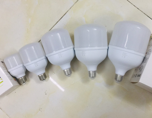 Đèn led bulb trụ đui nhôm dạng phẳng DSY 2