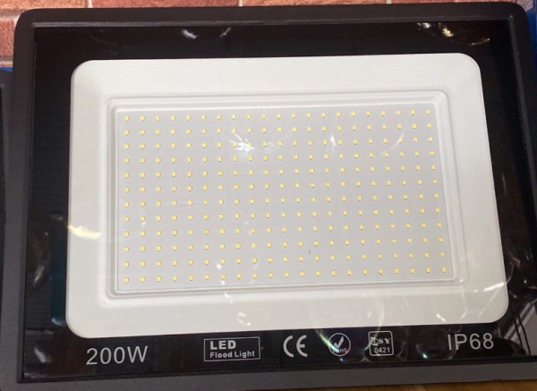 Đèn led pha cao cấp vỏ màu xám DSY 1