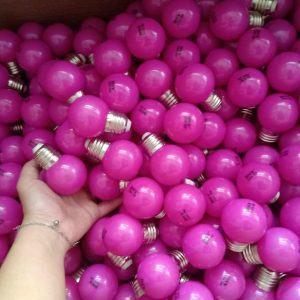 Đèn led bóng chanh nháy đủ màu DSY 52