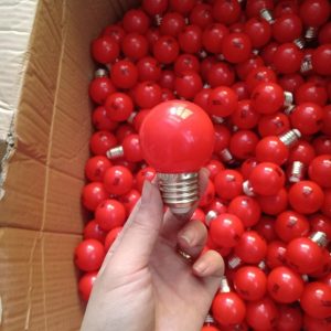 Đèn led bóng chanh nháy đủ màu DSY 59