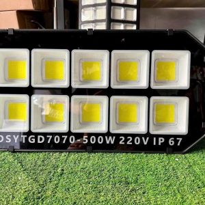 Đèn Pha Điện 7070 500w Nhôm Đúc Ánh Sáng Trắng Dsytgd7070-500w