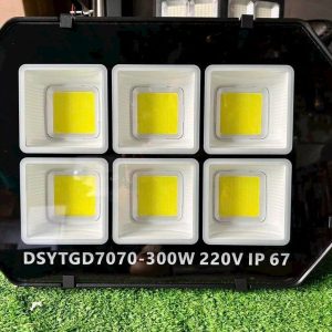Đèn Pha Điện 7070 300w Nhôm Đúc Ánh Sáng Trắng Dsytgd7070-300w