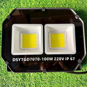 Đèn Pha Điện 7070 100w Nhôm Đúc Ánh Sáng Trắng Dsytgd7070-100w