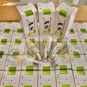 Bóng Led Edison C35 4w Chỉnh Dim Ánh Sáng Vàng Vỏ Vàng - Vỏ Trong E14-e27 40