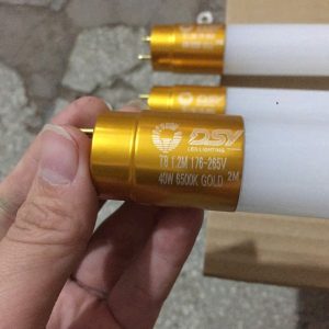 Bóng Tuýp T8 Nhôm Đầu Vàng 12w Ánh Sáng Trắng Dsyt8-0.6m 22
