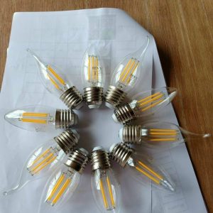 Bóng Led Edison C35 4w Chỉnh Dim Ánh Sáng Vàng Vỏ Vàng - Vỏ Trong E14-e27 35