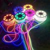 Dây Led Ống 360 Độ Siêu Sáng 10w/m Ánh Sáng Vàng Ấm - Trắng - Xanh Dương - Xanh Lá - Hồng Đỏ Dsyong360-140d 14mm 2