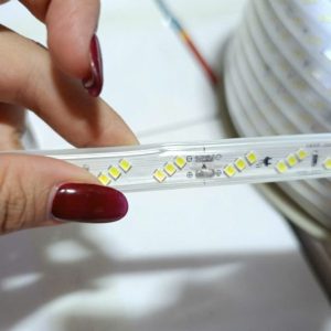 Dây Led Cuộn 3 Hàng Led 7w/m Ánh Sáng Đỏ Dsy3hl2835 13