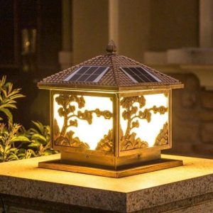 Trụ Cổng Nlmt+ Sài Điện 220v Thân Vàng/ Đen Phi 30 Ánh Sáng Vàng + Trung Tính + Trắng + Đỏ 4 Chế Độ Màu Dsyta30 12