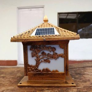 Trụ Cổng Nlmt+ Sài Điện 220v Thân Vàng/ Đen Phi 30 Ánh Sáng Vàng + Trung Tính + Trắng + Đỏ 4 Chế Độ Màu Dsyta30